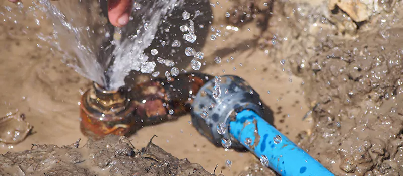 Burst Water Pipe Repair and Replacement in Nobleton, Ontario