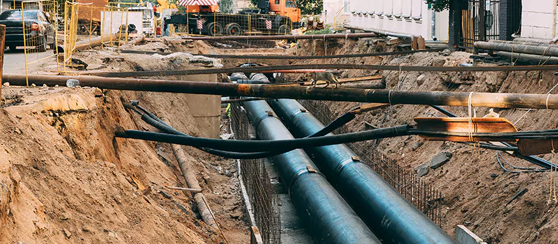 Underground Drainage Pipe Replacement in Nobleton, ON