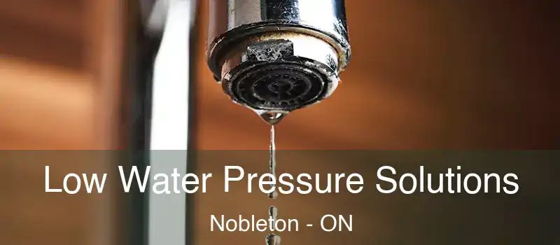  Low Water Pressure Solutions Nobleton - ON